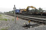 Metx 5 and METX 6007 tie tosser are trailed by 8 flats and a blue bobber